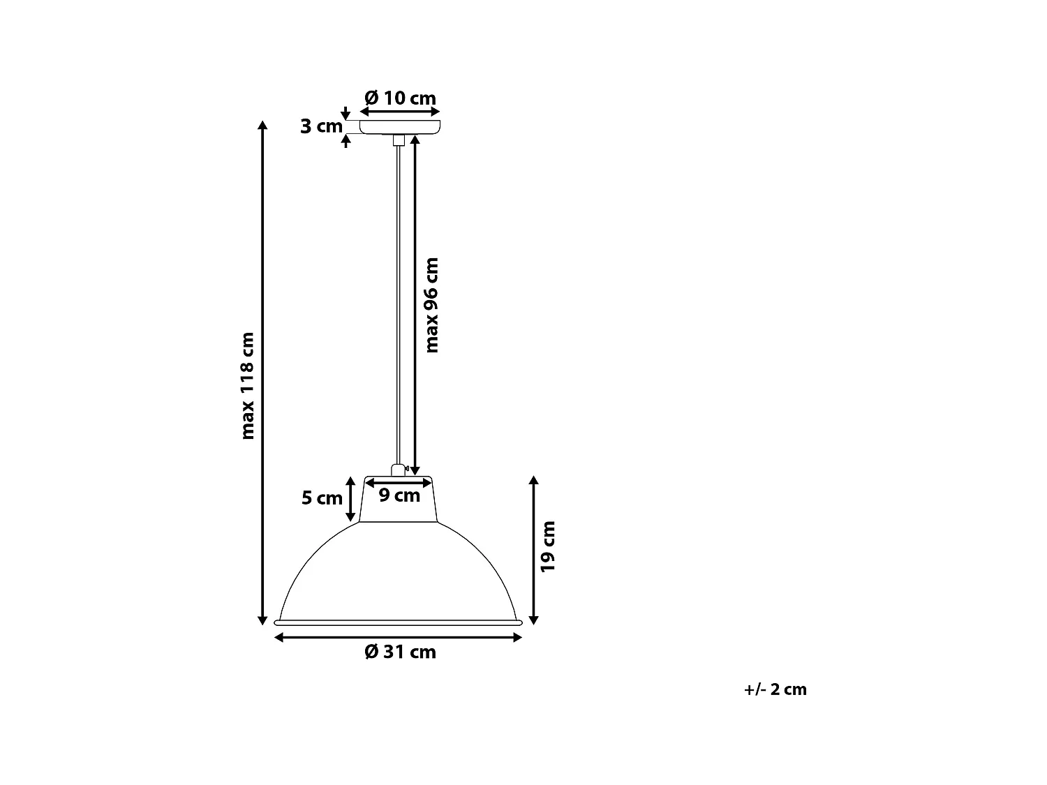 Lampe suspension Lampe suspension GALLATIN Métal Laiton