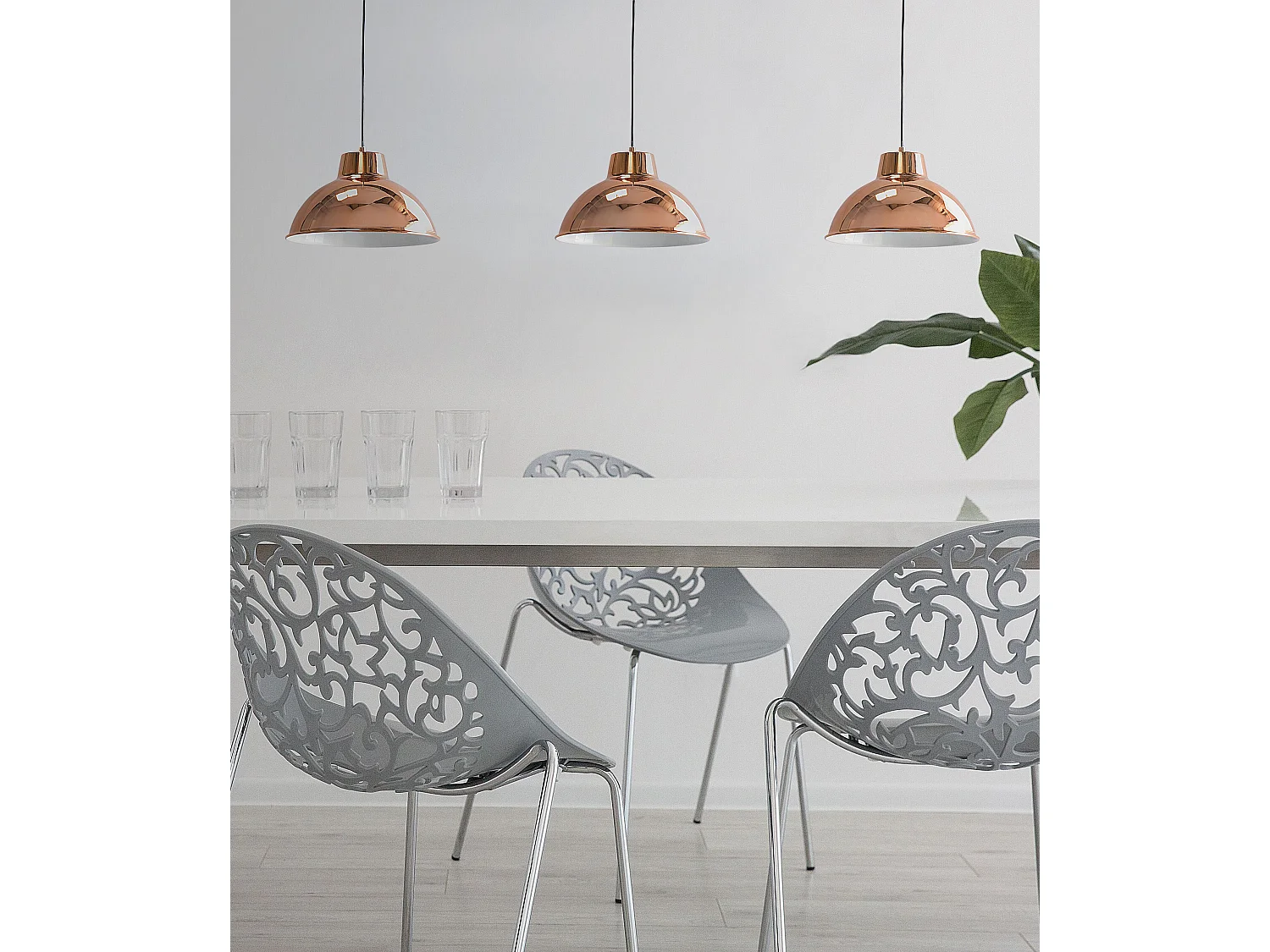 Lampe suspension Lampe suspension GALLATIN Métal Laiton