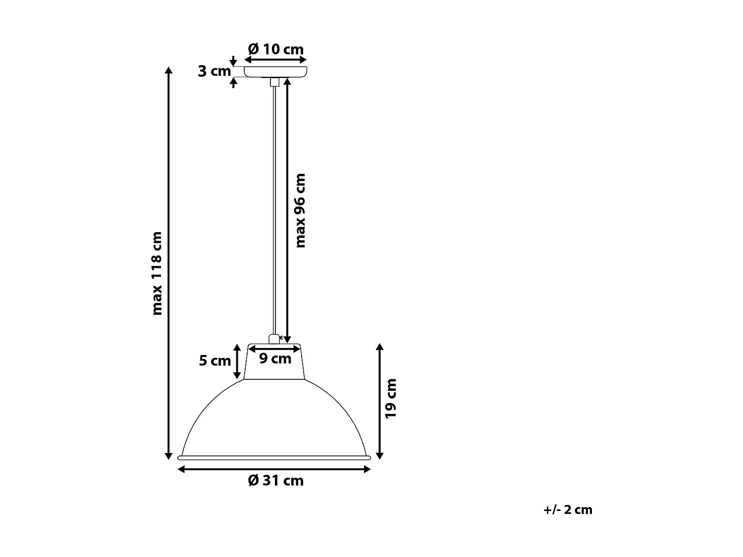 Lampe suspension Lampe suspension GALLATIN Métal Laiton