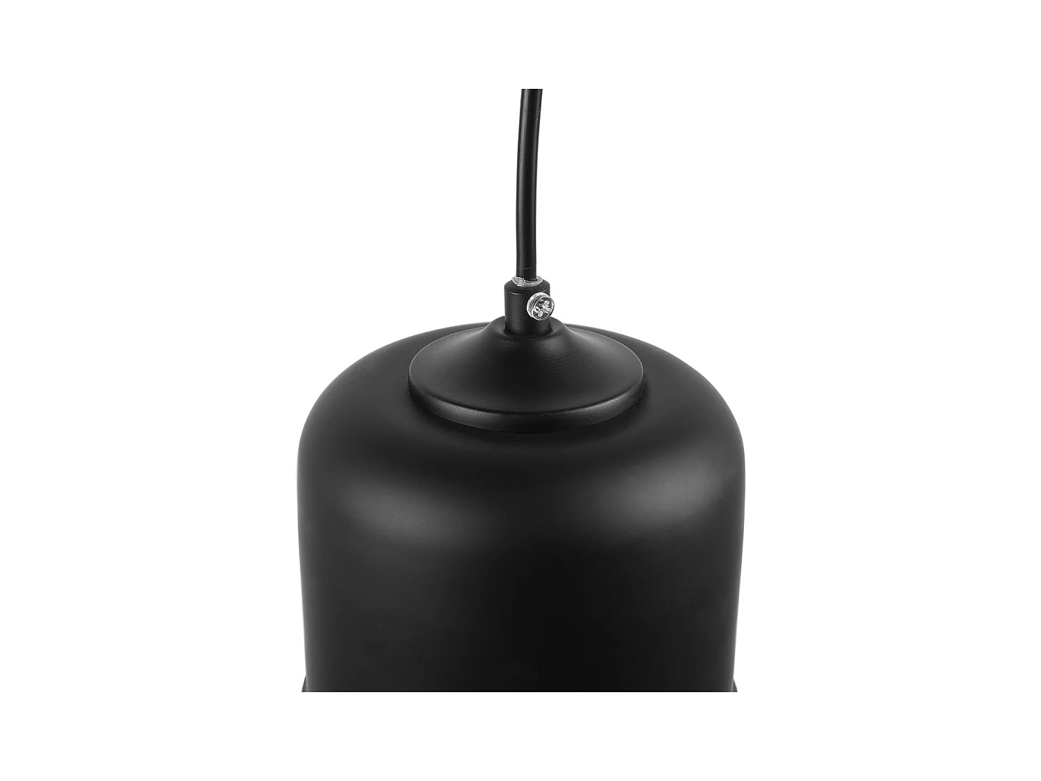 Lampe suspension PURUS Verre Noir