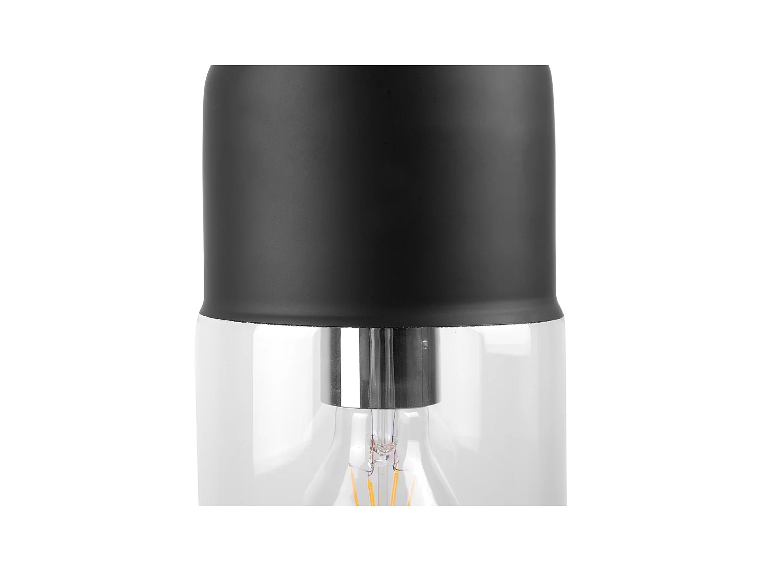 Lampe suspension PURUS Verre Noir