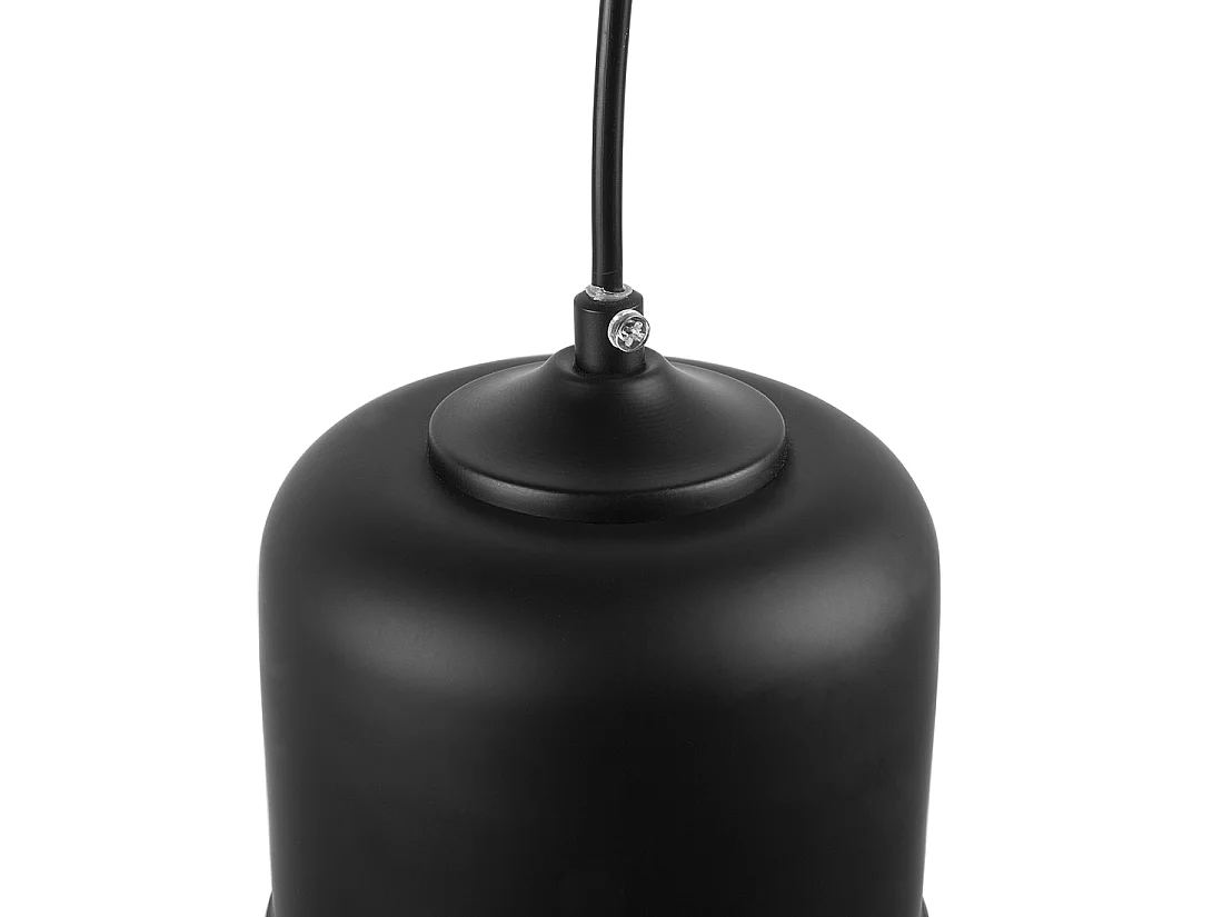Lampe suspension PURUS Verre Noir