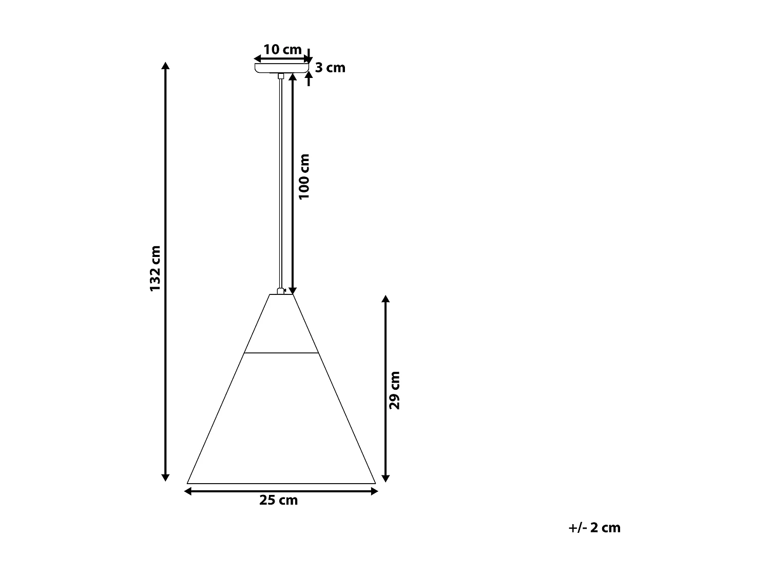 Lampe suspension ALBANO Métal Blanc