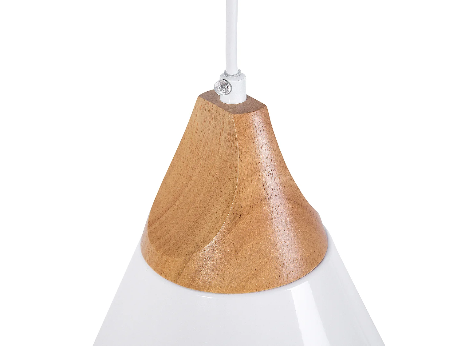 Lampe suspension ALBANO Métal Blanc