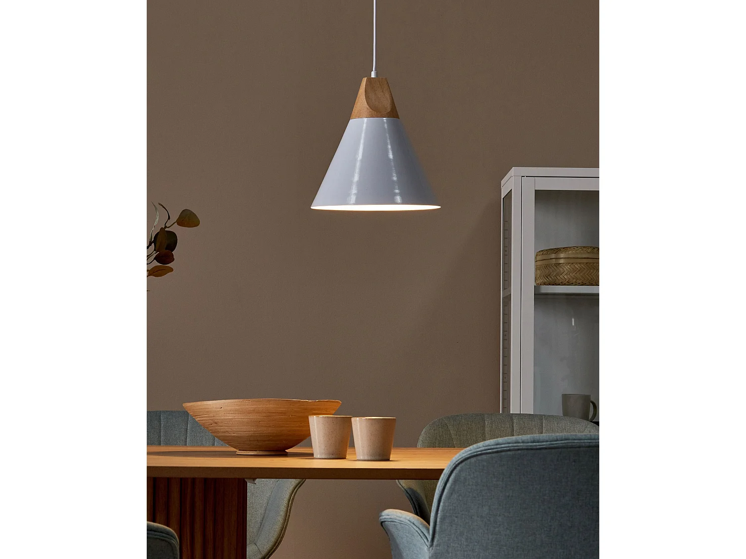 Lampadario ALBANO Metallo Bianco