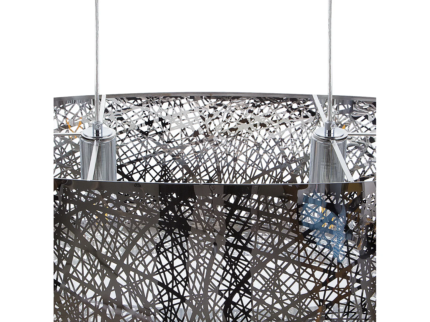 Lampadario SEVESO Metallo Argento