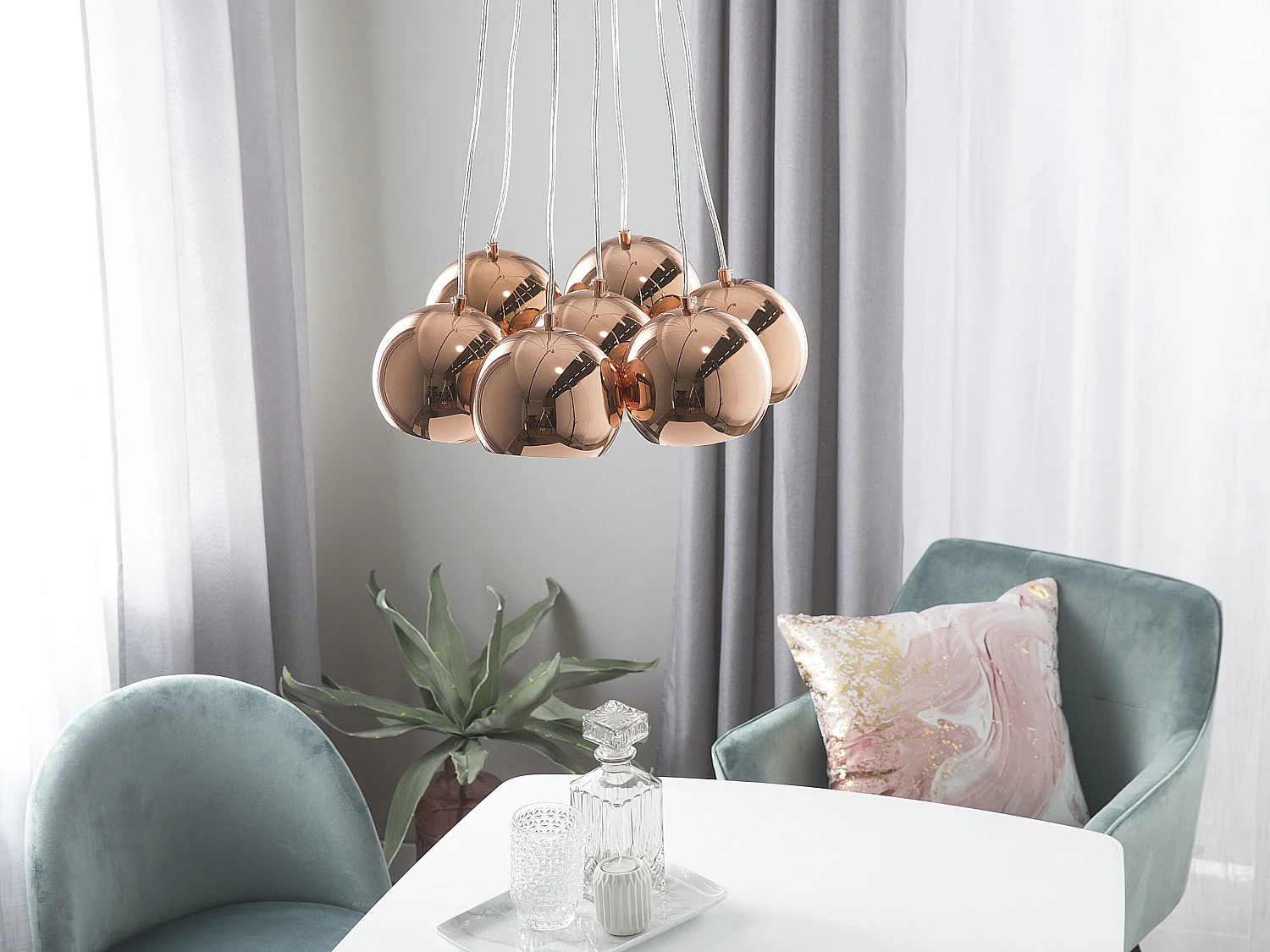 Hanglamp OLZA Metaal Koper