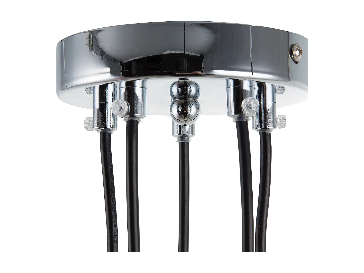 Candeeiro suspenso SAVIO Metal Castanho dourado Preto