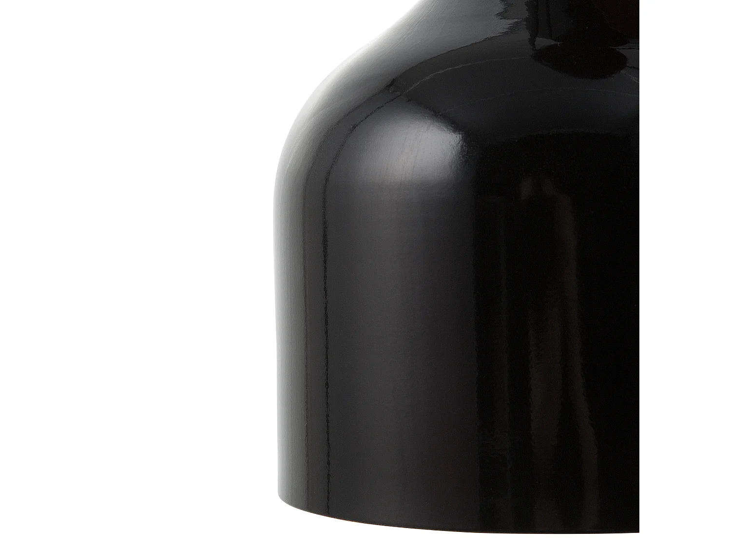 Lampe suspension SAVIO Métal Marron doré Noir