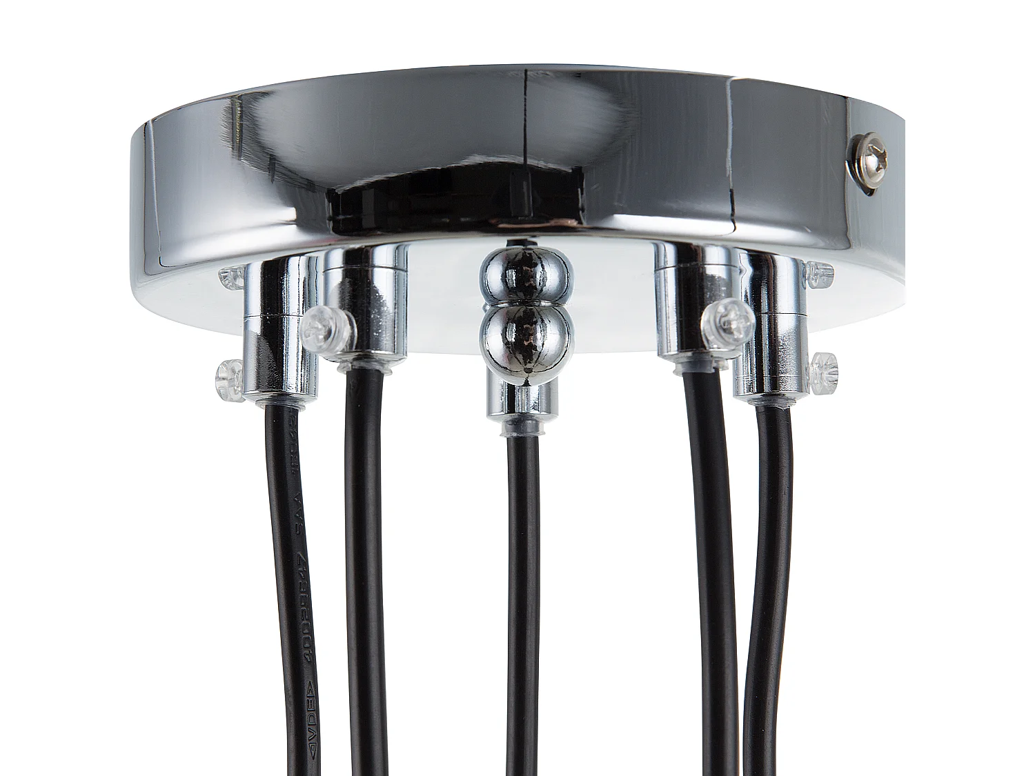 Lampe suspension SAVIO Métal Marron doré Noir