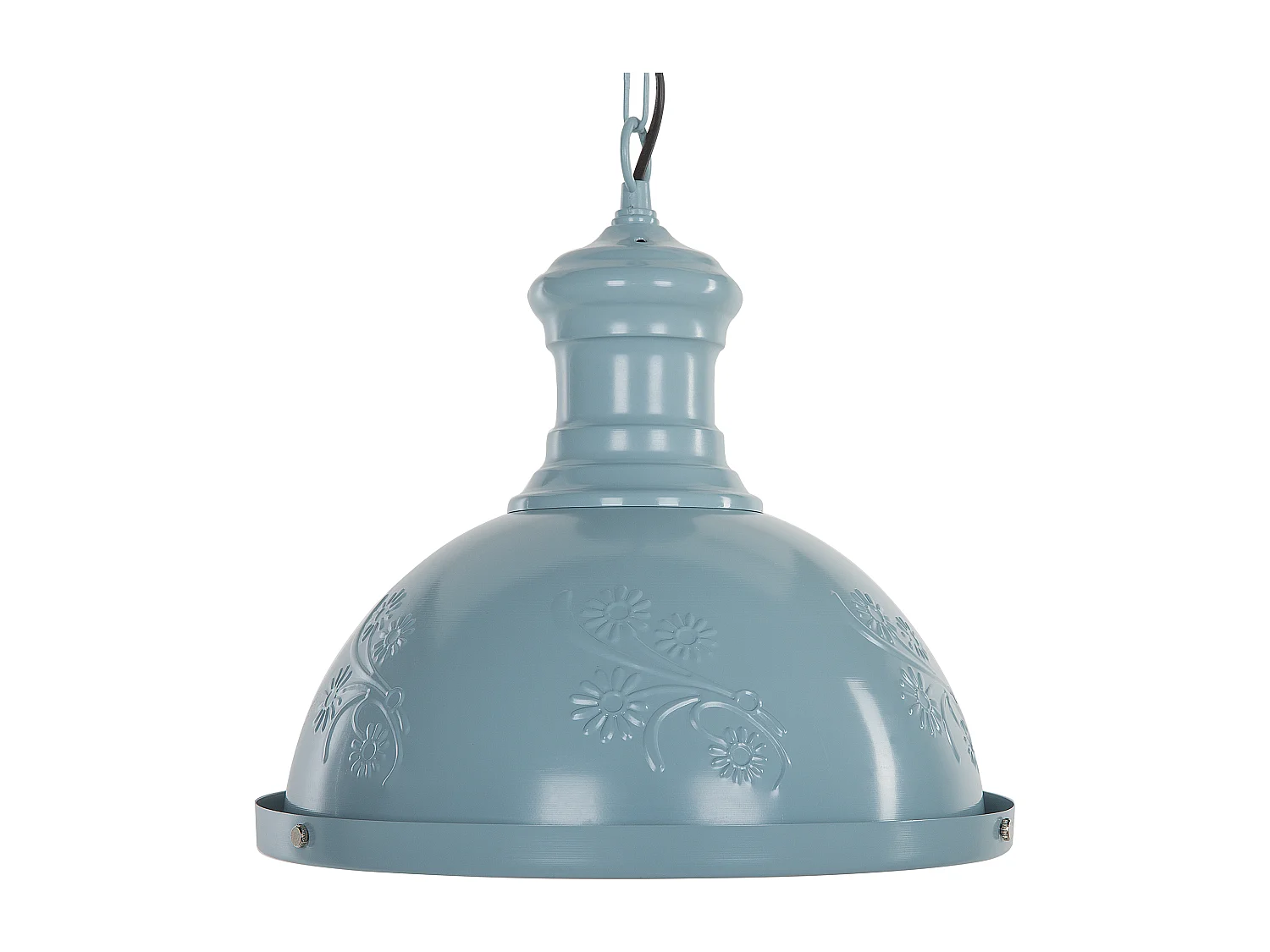 Lampe suspension DIDESSA Métal Bleu