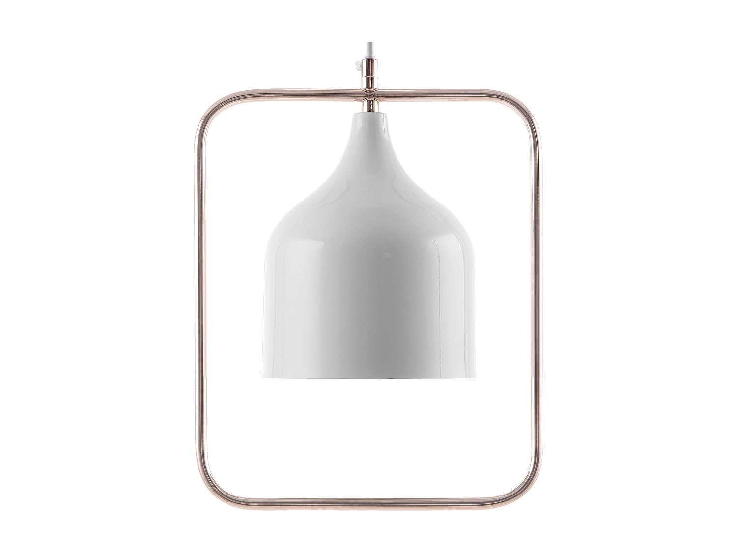 Candeeiro suspenso MAVONE Metal Branco