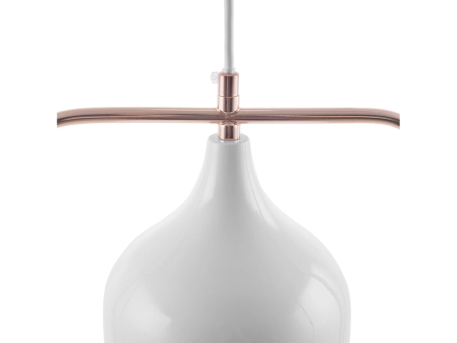 Pendellampa MAVONE Metall Vit