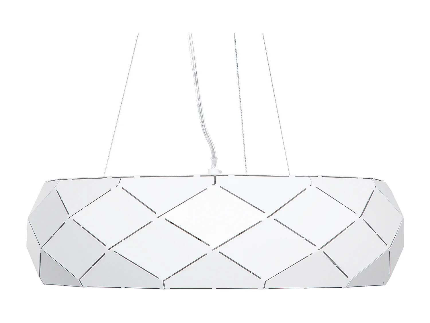 Lampe suspension CESANO Métal Blanc