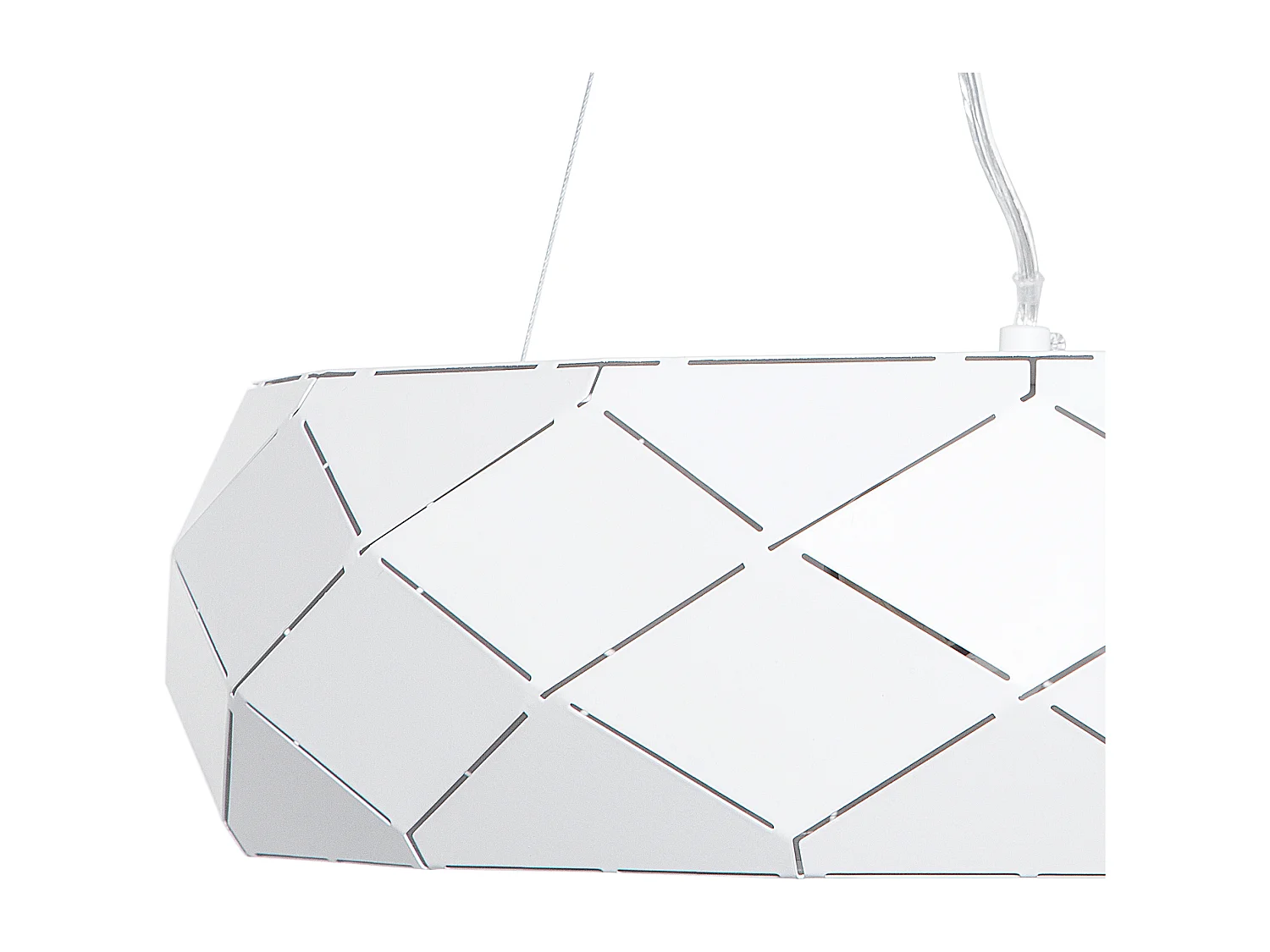 Lampe suspension CESANO Métal Blanc