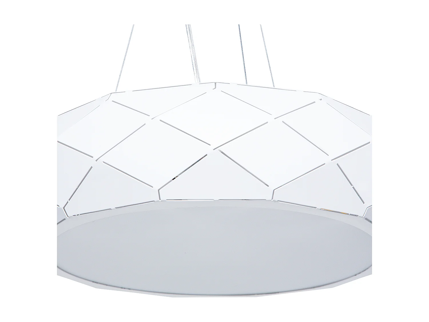 Lampe suspension CESANO Métal Blanc