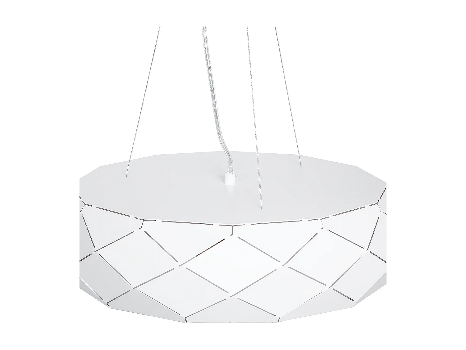 Lampe suspension CESANO Métal Blanc
