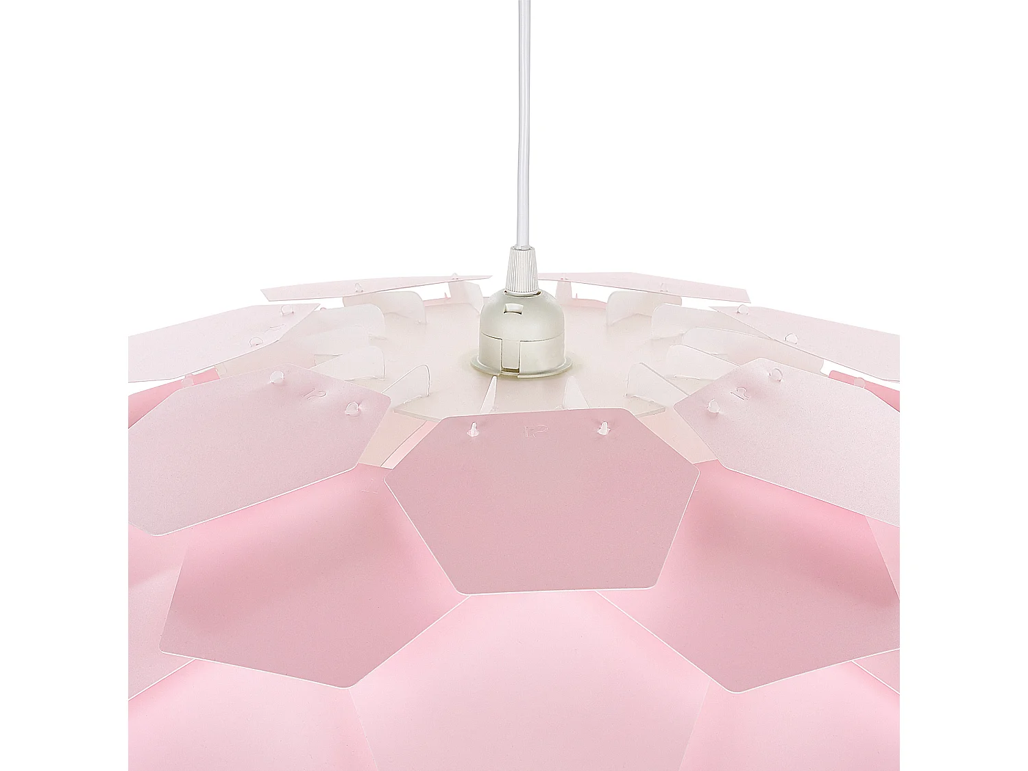 Hängeleuchte rosa 60 cm Zapfenform SEGRE Groß