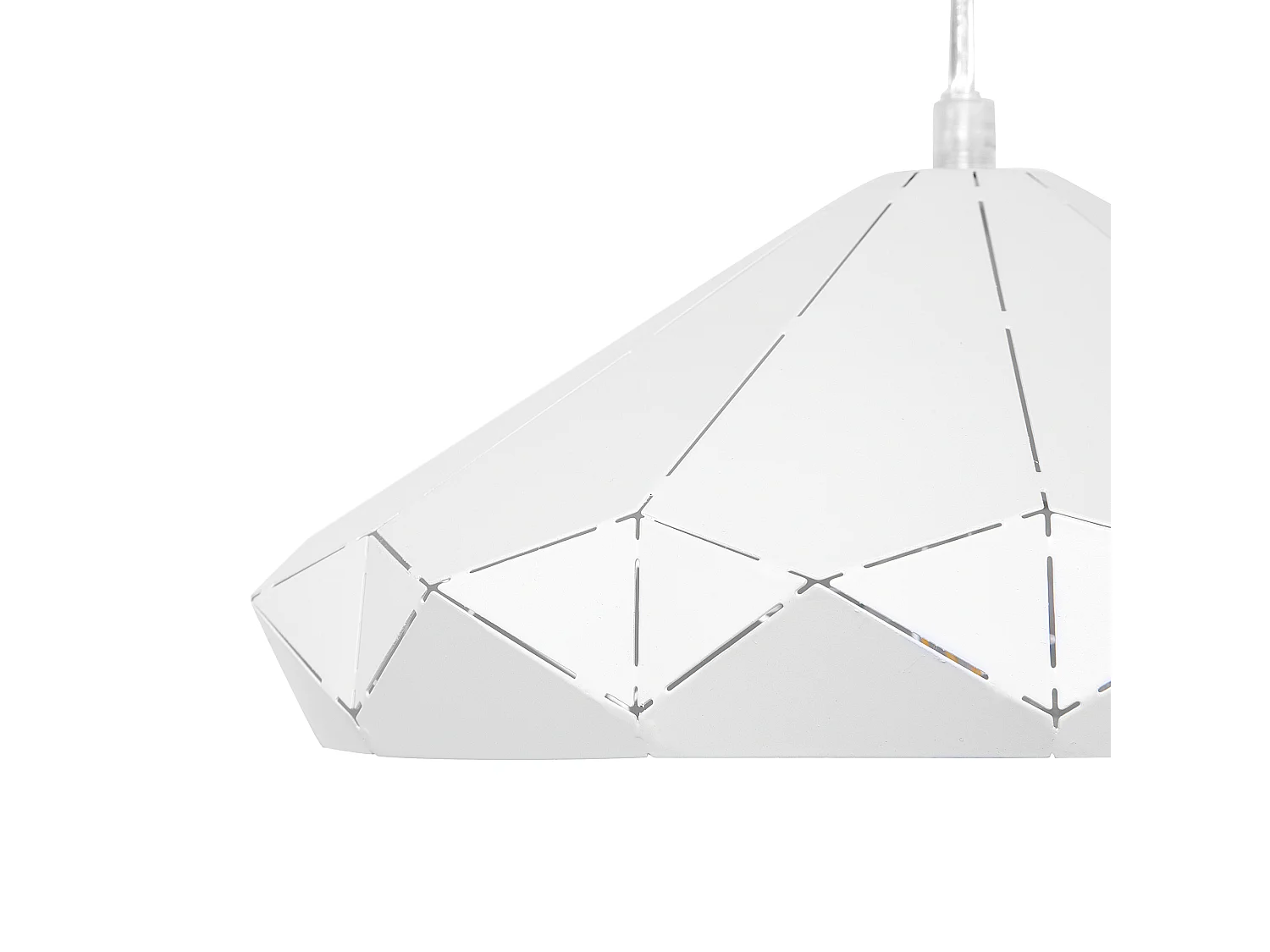 Lampe suspension NEVOLA Métal Blanc