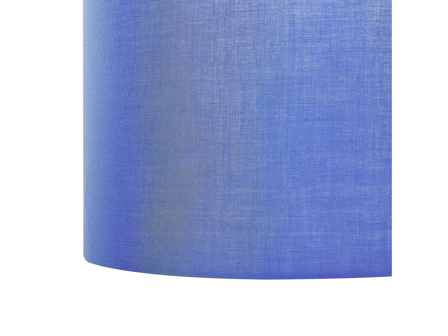 Klassische Hängelampe Leuchte runder Lampenschirm aus Polyester blau Dulce