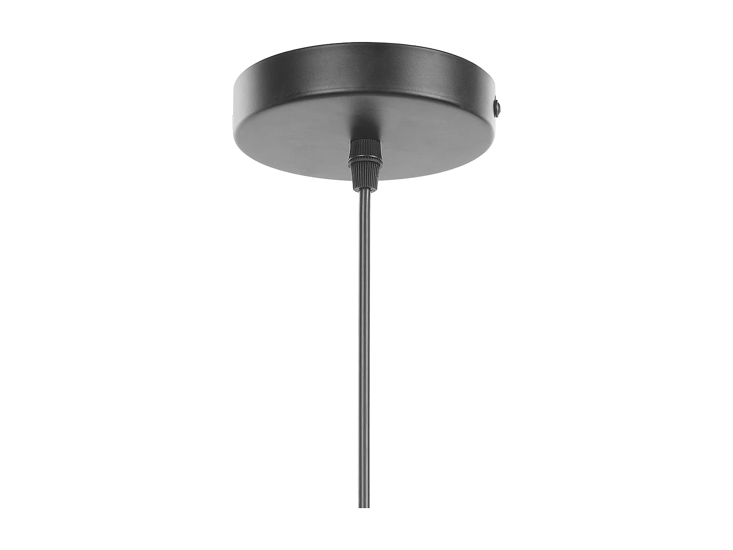 Lampe suspension JAVARI Bambou Marron/noir