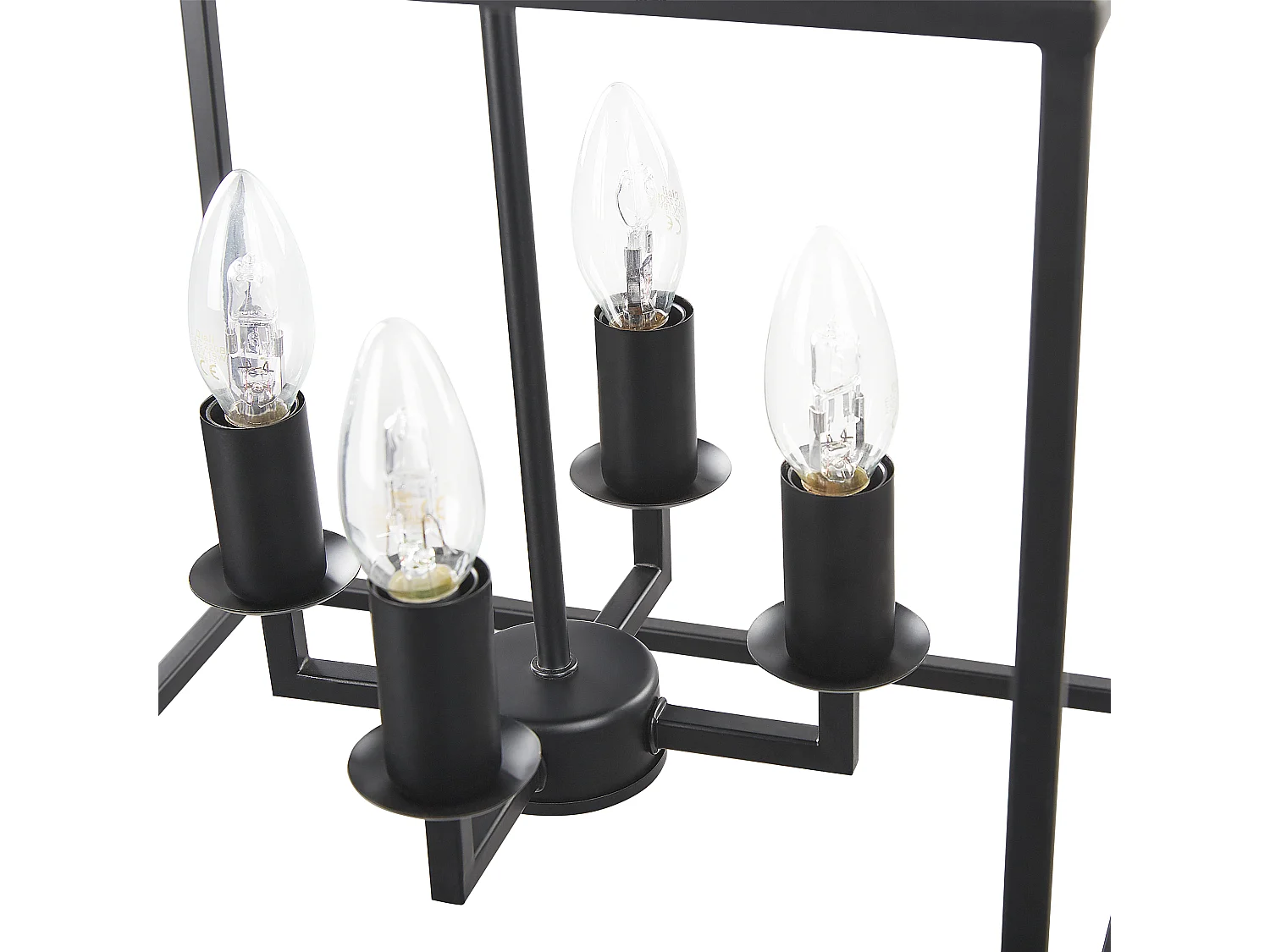 Deckenlampe WANCHET Metall Schwarz