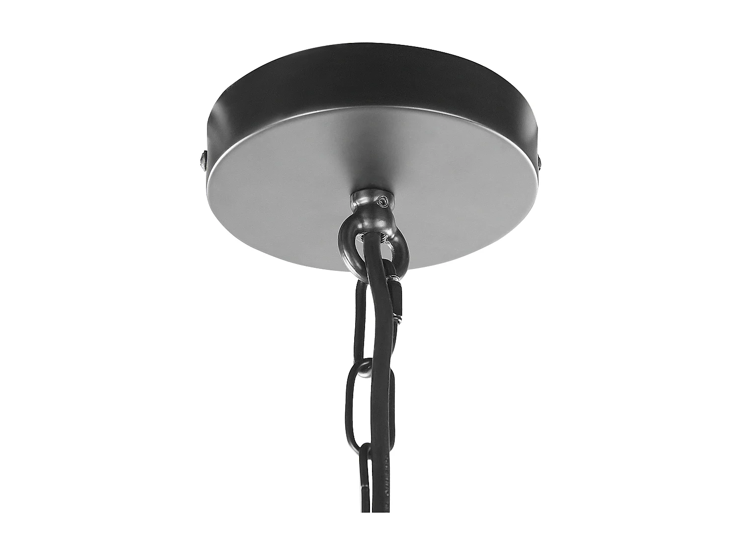 Plafoniera WANCHET Metallo Nero