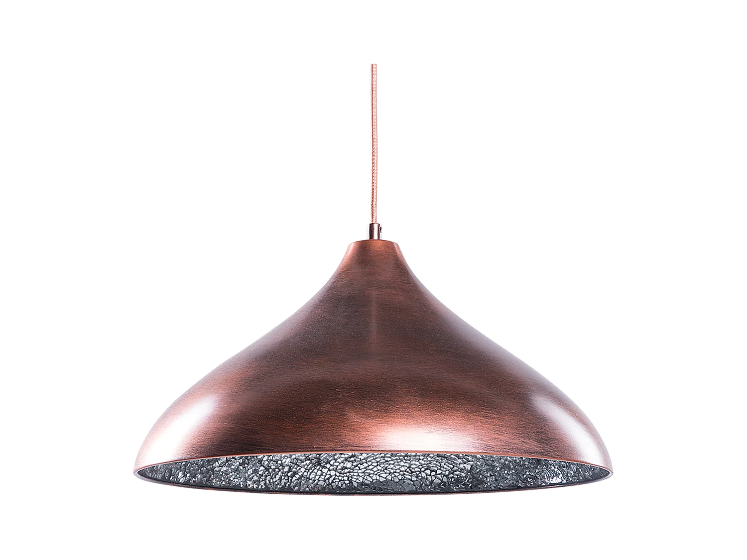 Lampe suspension ISKAR Métal Cuivré