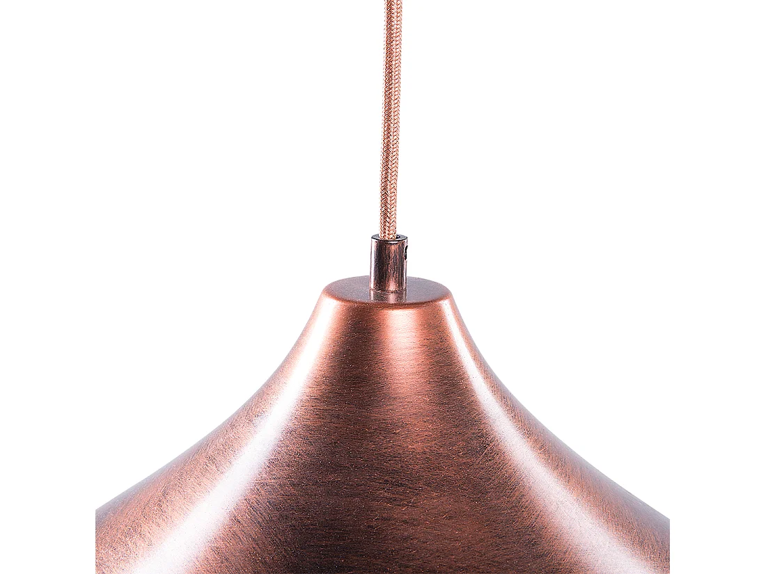 Lampe suspension ISKAR Métal Cuivré