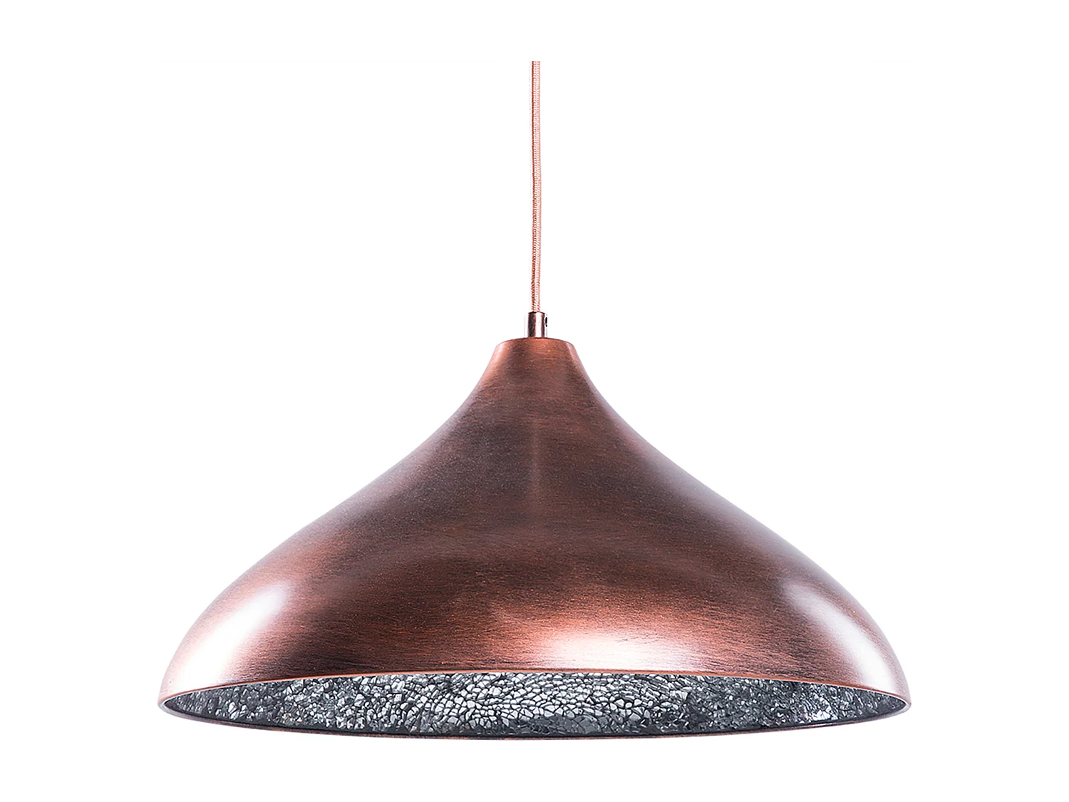 Lampe suspension ISKAR Métal Cuivré