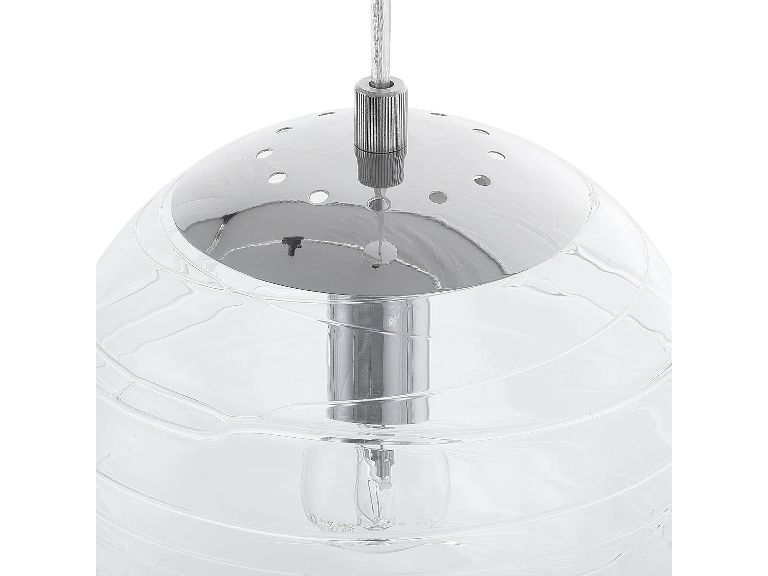 Lampadario MIRNA Vetro Trasparente