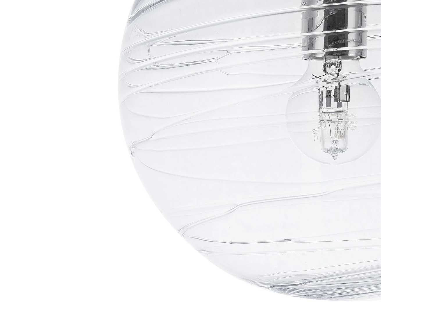 Lampadario MIRNA Vetro Trasparente