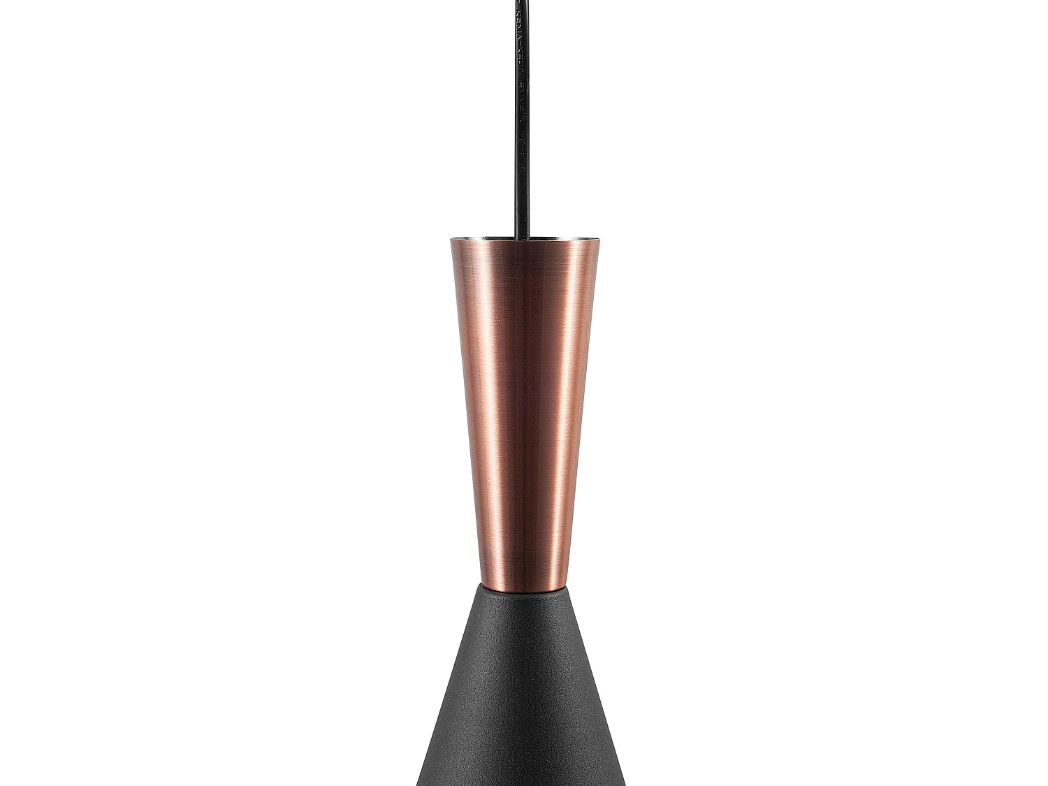 Lampe suspension TAGUS Noir