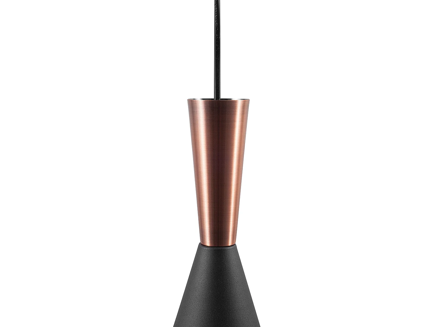Lampe suspension TAGUS Noir