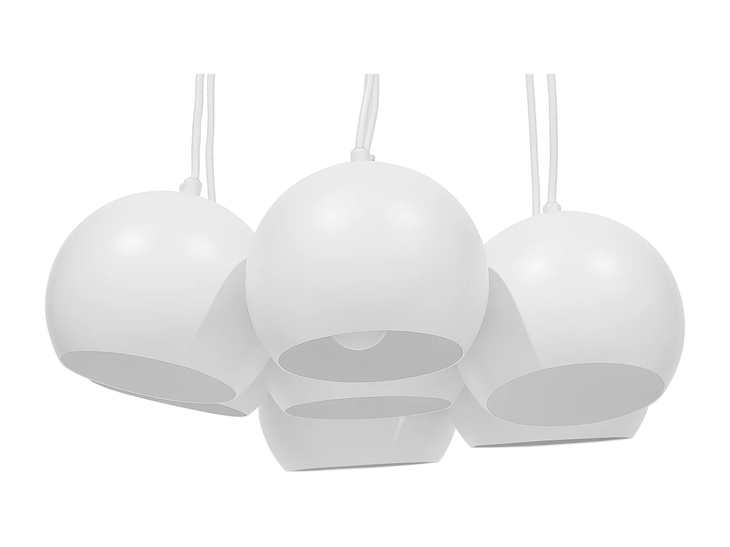 Lampe suspension OLZA Métal Blanc