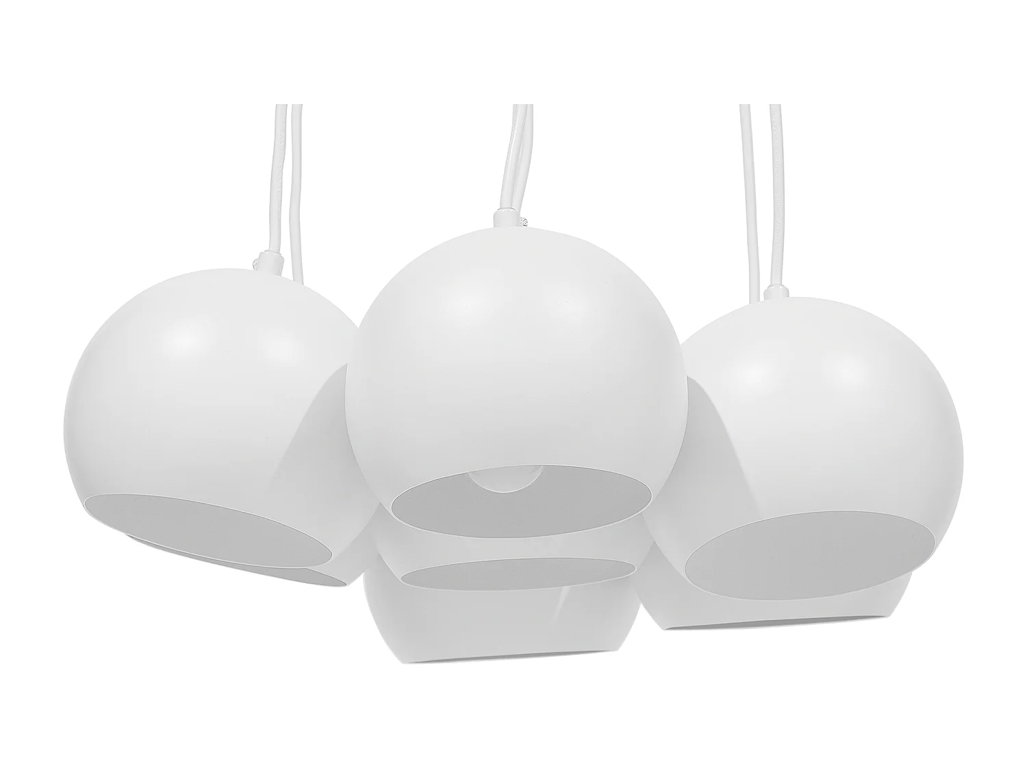 Lampe suspension OLZA Métal Blanc