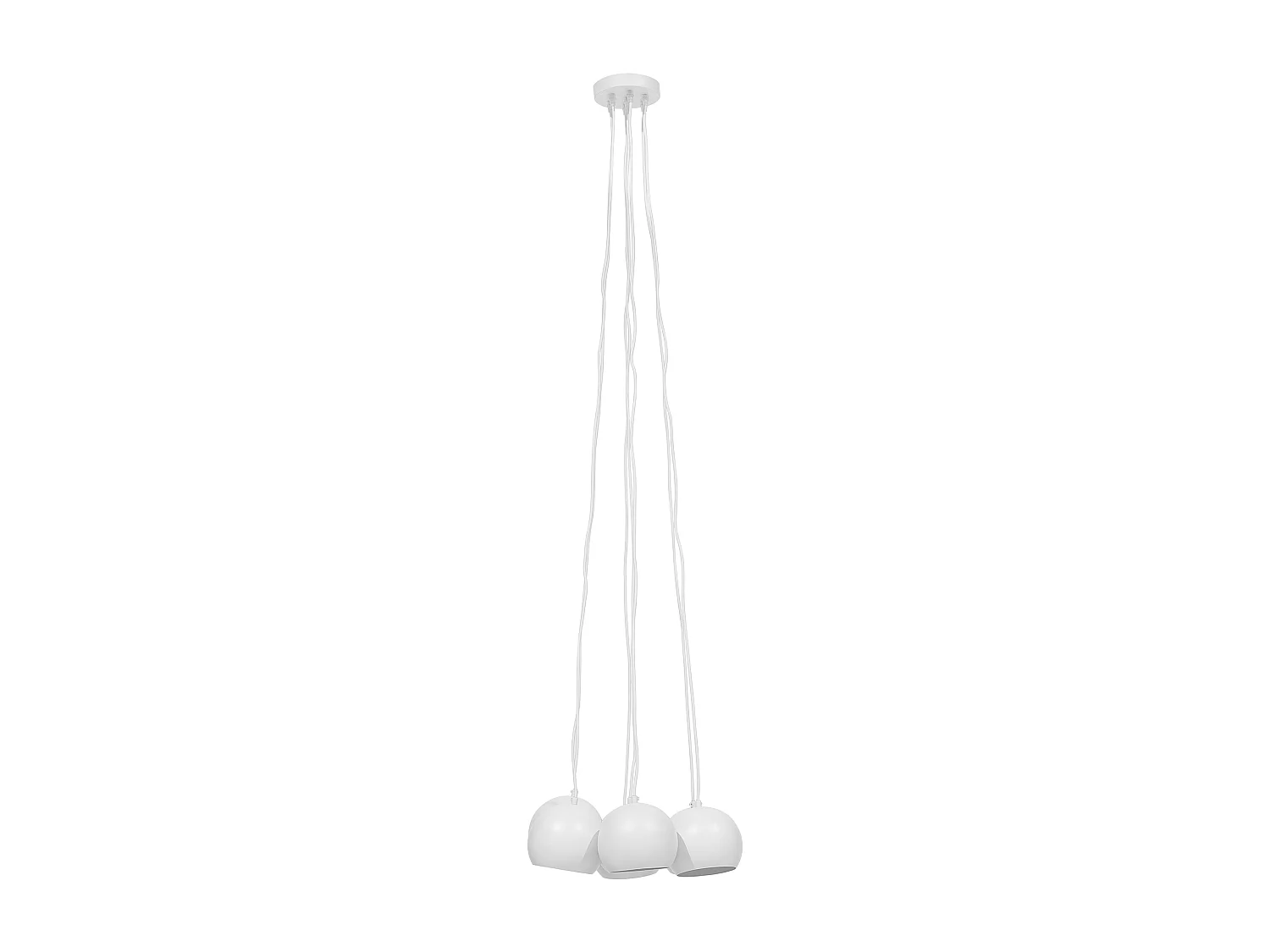 Lampe suspension OLZA Métal Blanc