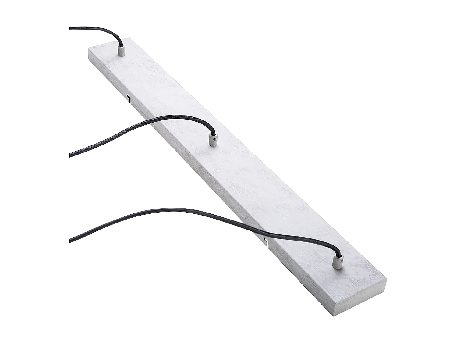 Lampe suspension en béton gris LUNI