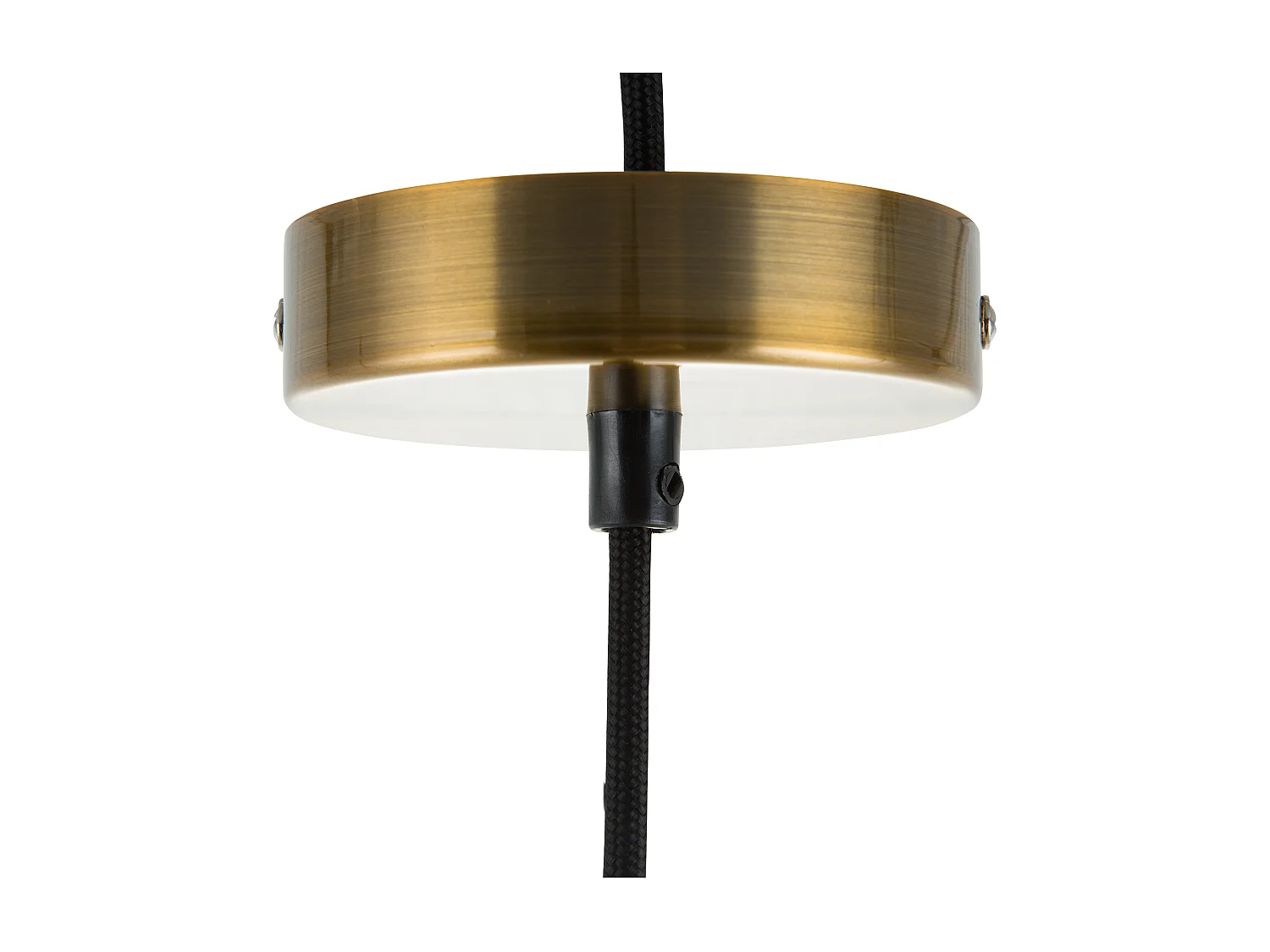 Lampe suspension PARMA Verre Laiton