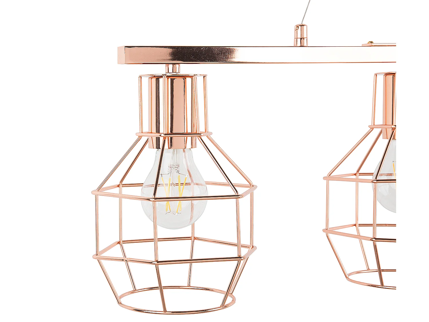 Lampe suspension ORNE Métal Cuivré