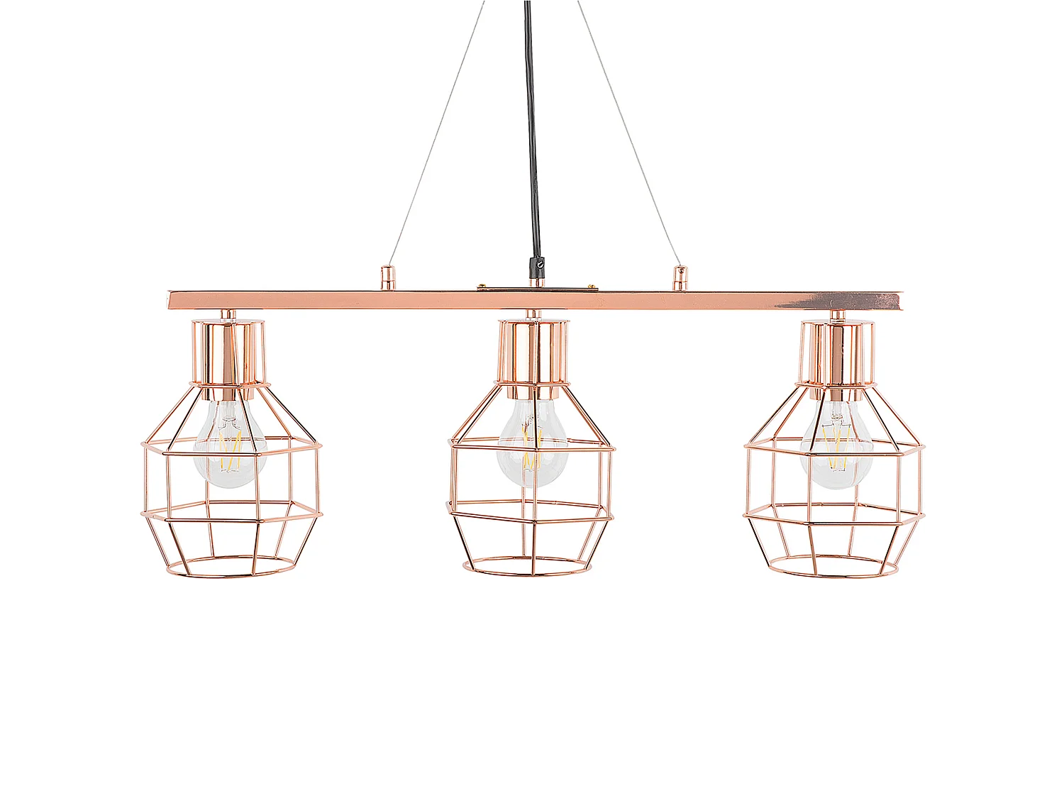 Lampe suspension ORNE Métal Cuivré