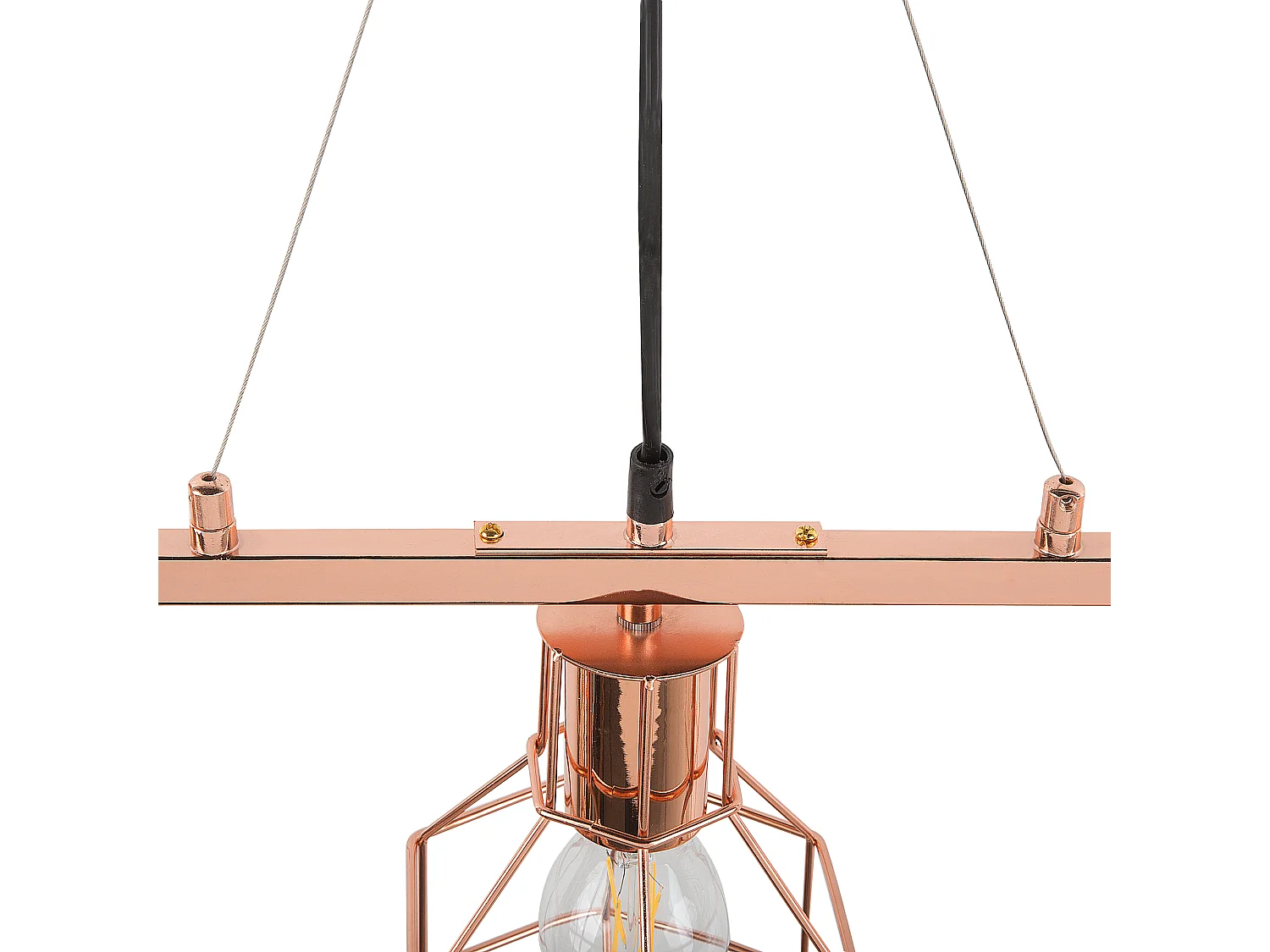 Lampe suspension ORNE Métal Cuivré