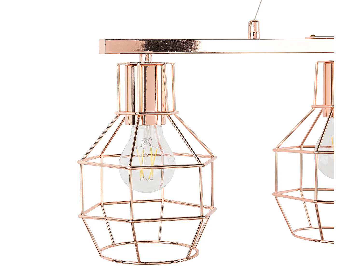 Lampe suspension ORNE Métal Cuivré