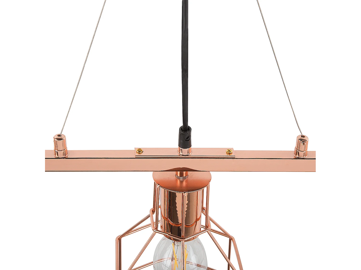 Lampe suspension ORNE Métal Cuivré