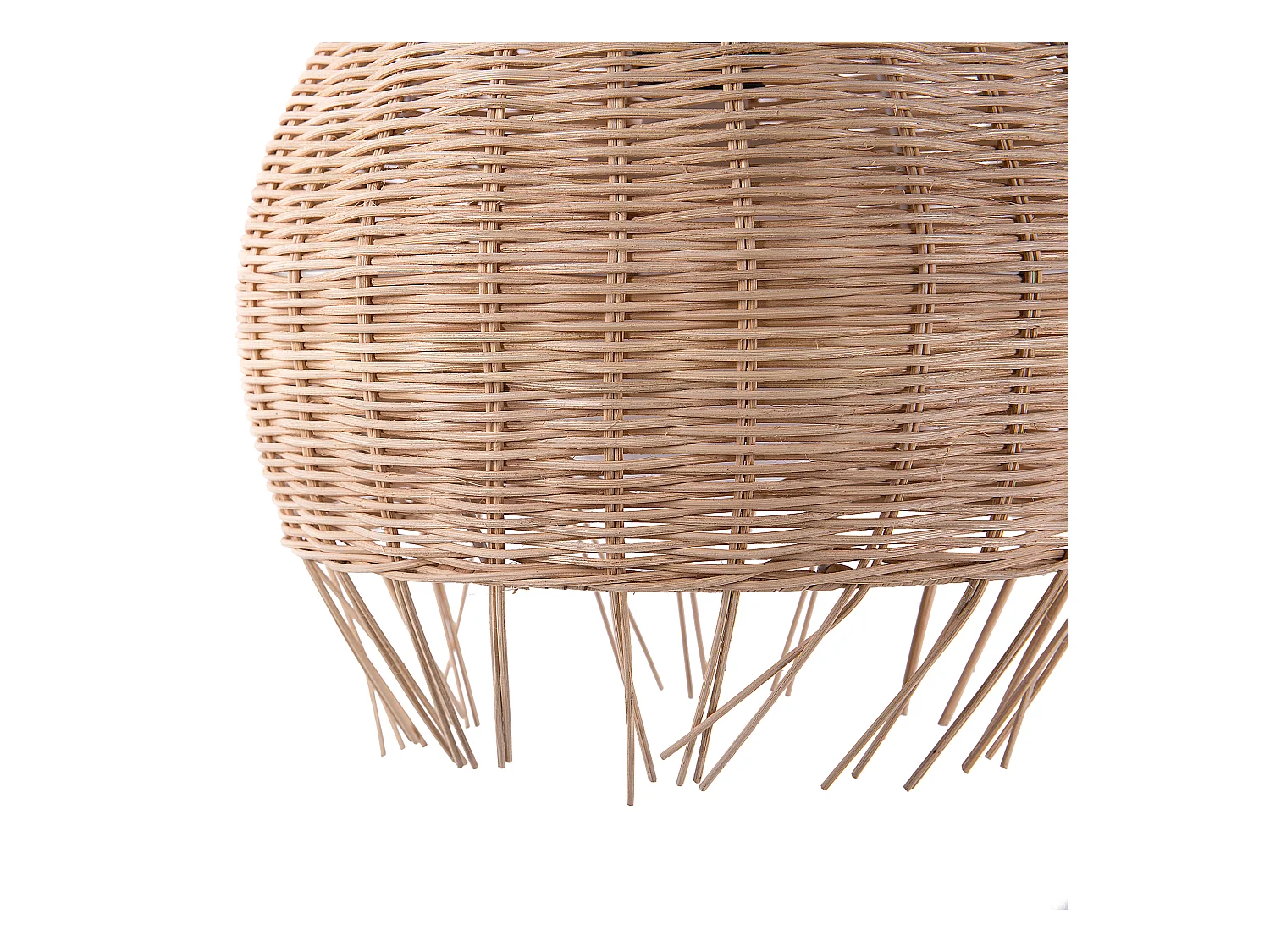 Hanglamp DRINO Rotan Lichtbruin