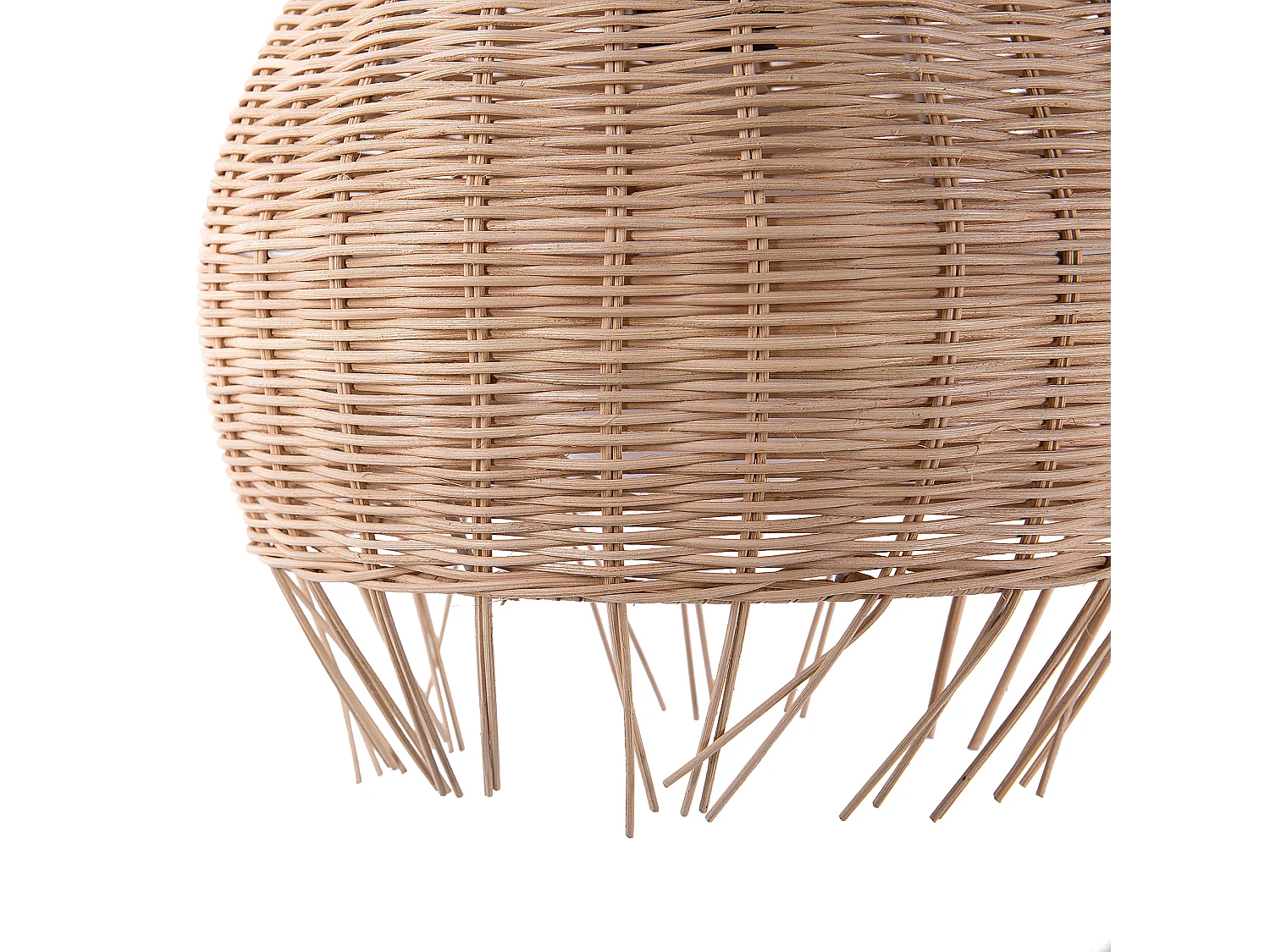 Hanglamp DRINO Rotan Lichtbruin