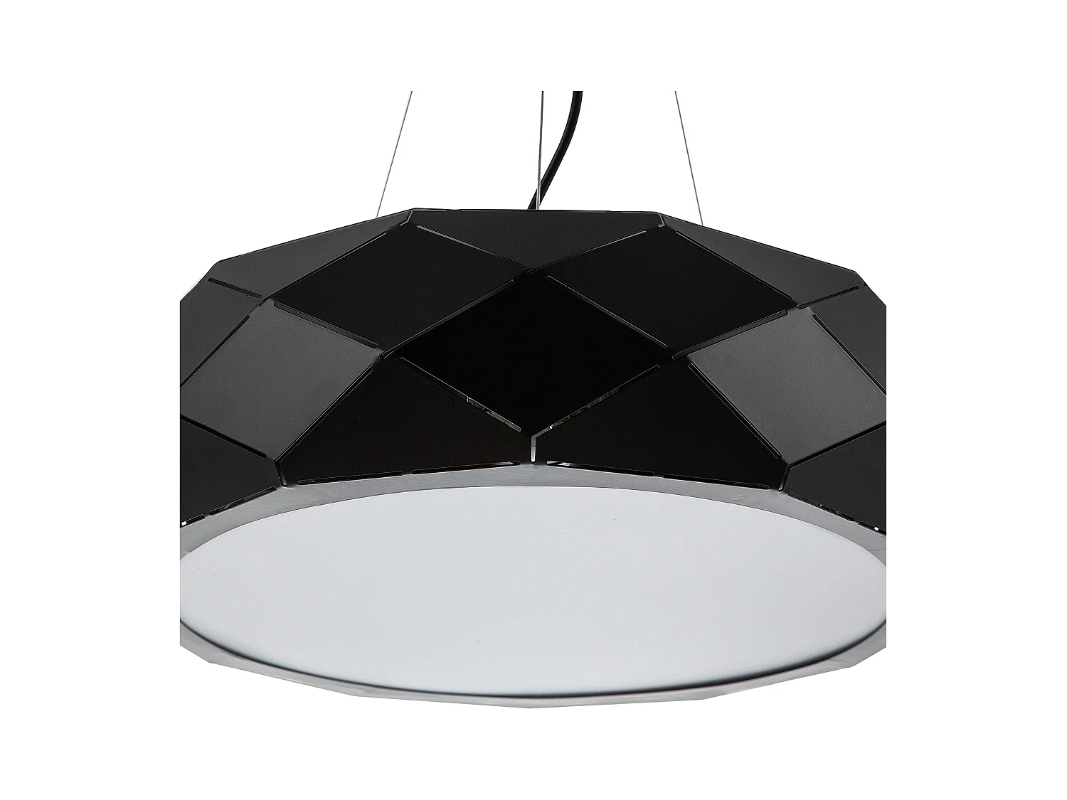 Lampe suspension noire CESANO