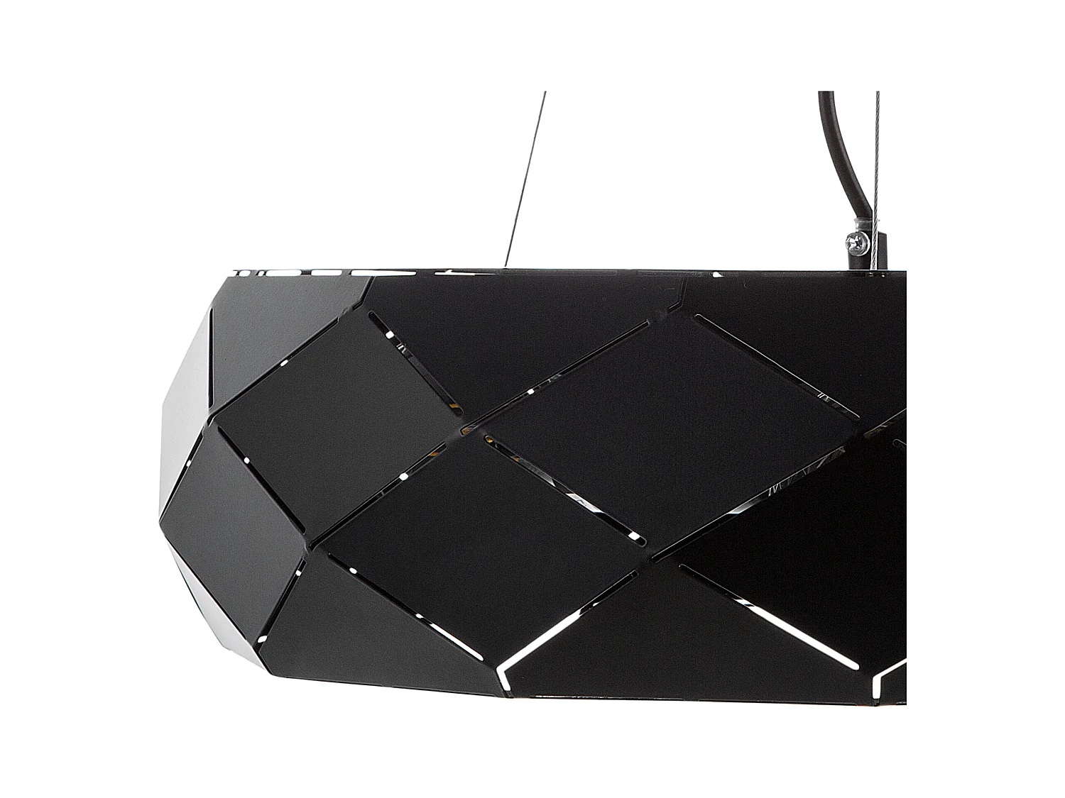 Lampe suspension noire CESANO