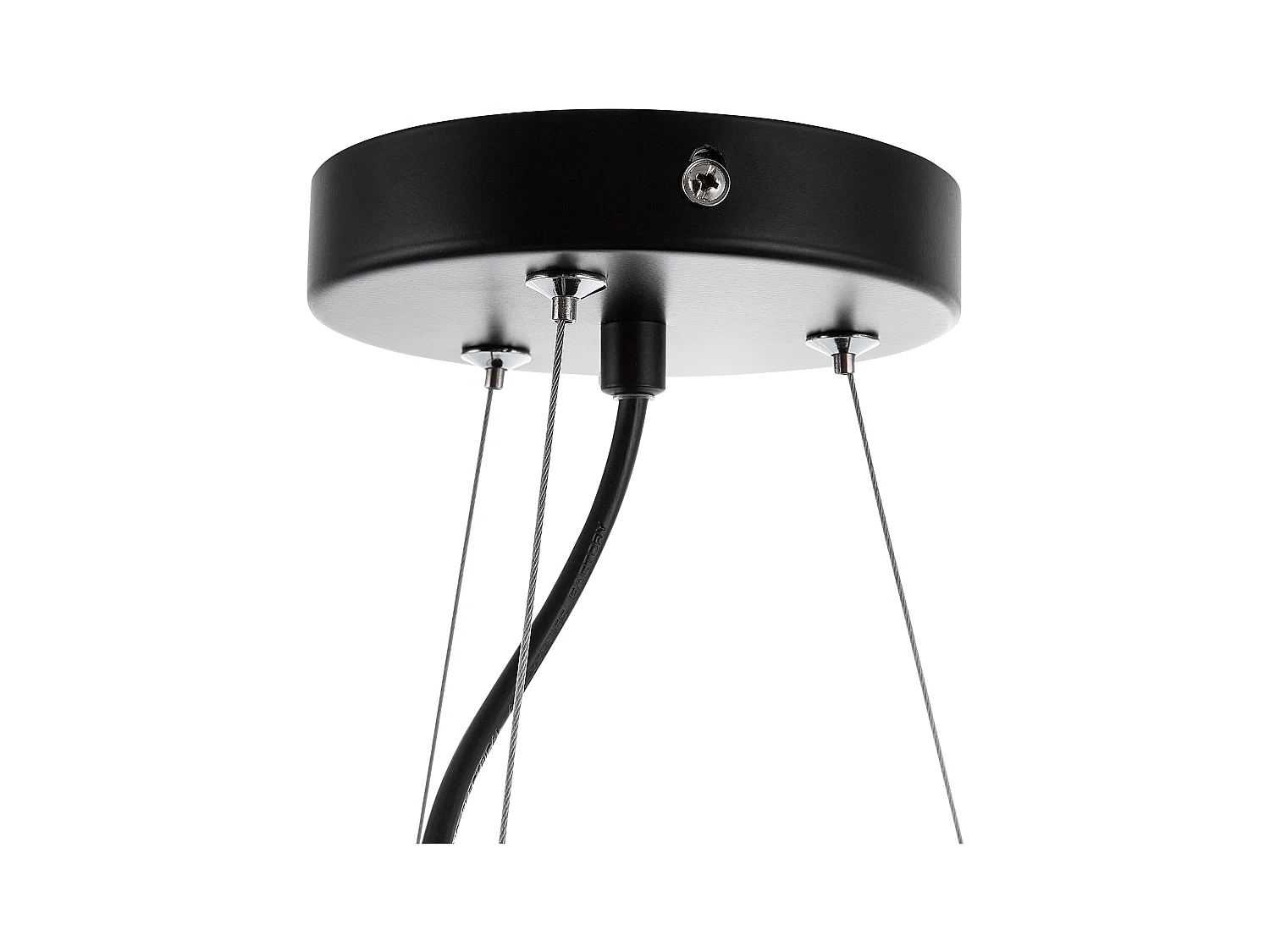 Lampe suspension noire CESANO