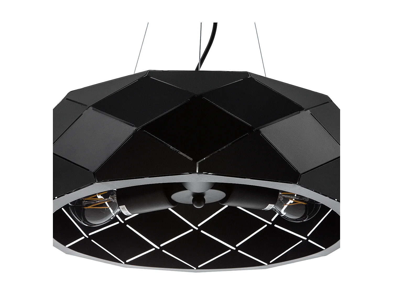 Lampe suspension noire CESANO